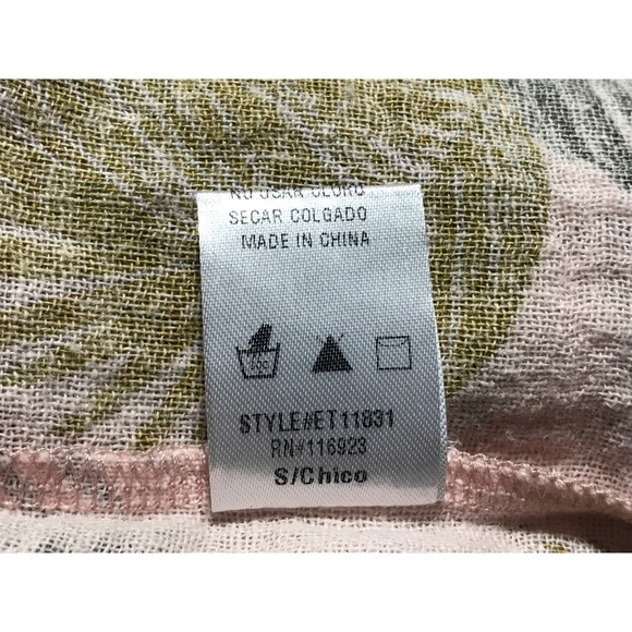 Easel Los Angeles Tank‎ Top Crochet Palm Leaf Sleeveless Casual Summer Blouse - Picture 10 of 13